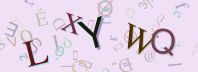 This is a captcha-picture. It is used to prevent mass-access by robots. (see: www.captcha.net)
